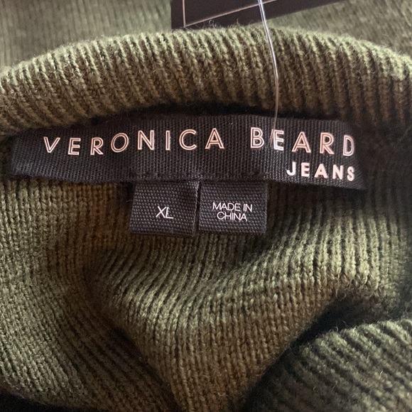 Veronica Beard Banner Turtleneck Sweater Dress - Picture 4 of 6